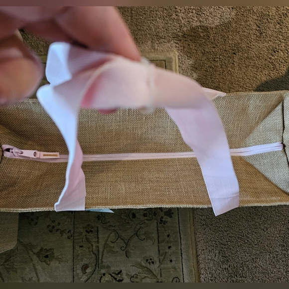 Brown and Pink Tote Bag - Picture 8 of 8